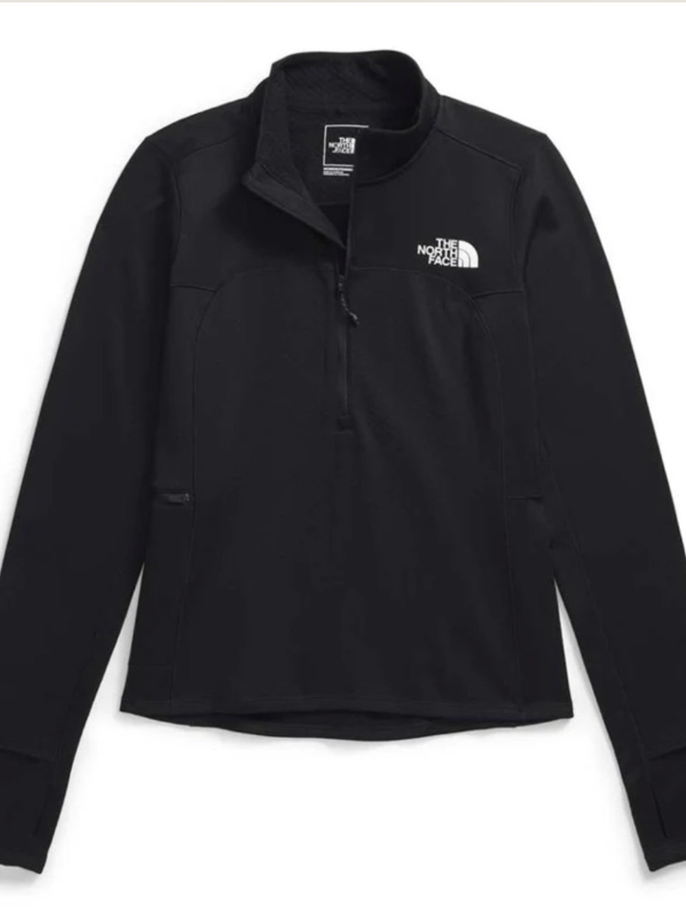 The North Face Black Half-Zip Fleece Pullover